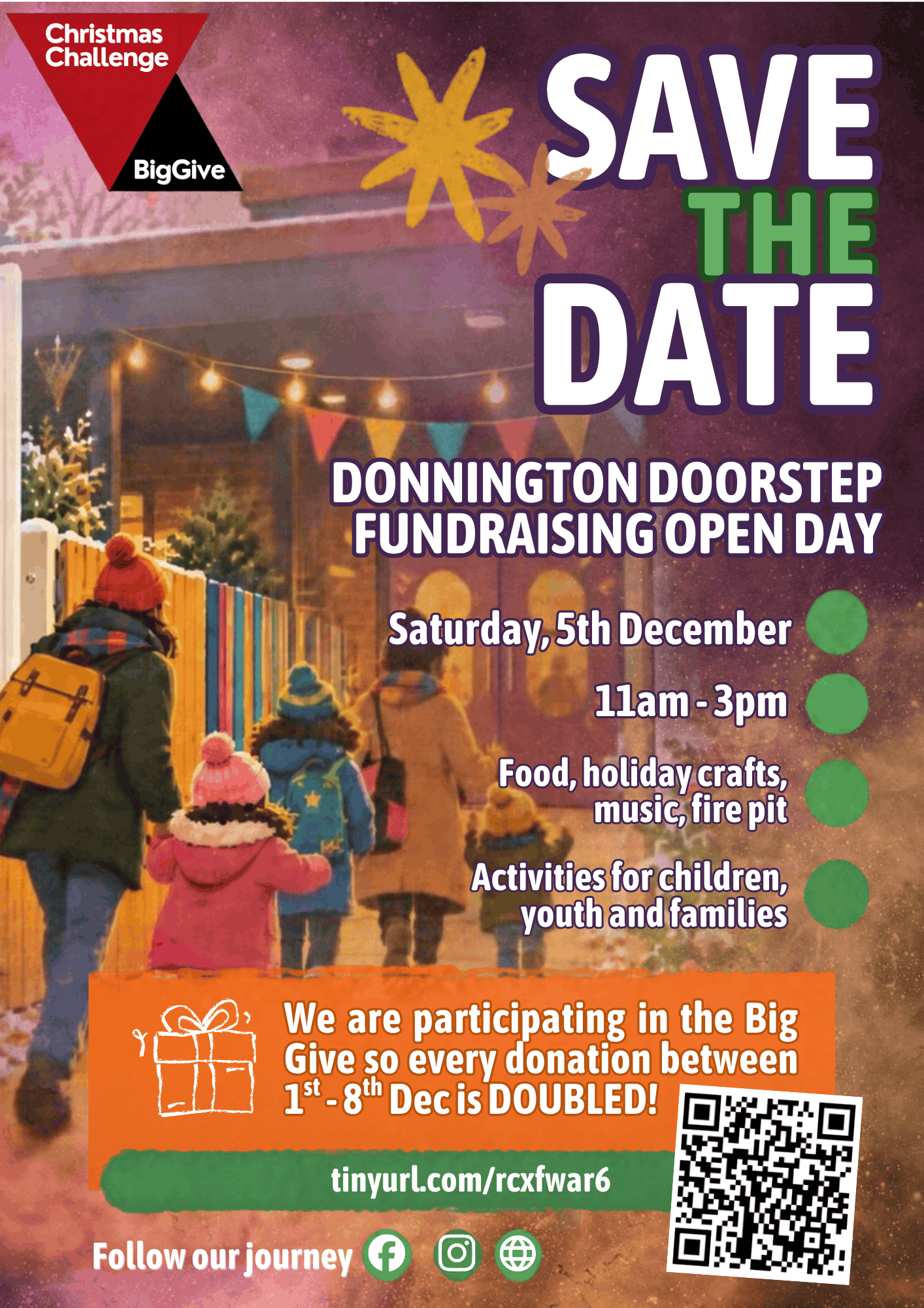 Big Give Fundraising Open Day 5th December